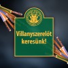 Villanyszerelt keresnk!